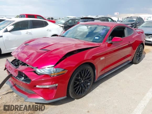 ✅ 2020 Ford Mustang GT • VIN: 1FA6P8CF9L5114130 • Lot: 42986096. Listed on IAAI with 74,303 mi. Free auction sales archive from the USA and detailed vehicle history report at DreamBid. Image 17.