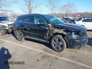 ✅ 2023 Kia Sorento SX Prestige • VIN: KNDRKDLG1P5154070 • Lot: 41333118. Wystawiony na IAAI z przebiegiem 15 706 mil. Bezpłatny archiwum sprzedaży aukcyjnych z USA i szczegółowy raport historii pojazdu na DreamBid. Zdjęcie 1.