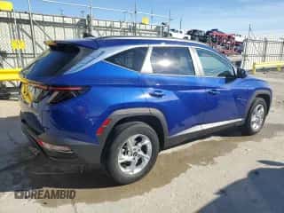 2023 Hyundai Tucson SEL with VIN 5NMJBCAEXPH161685, listed as a Copart auction lot 87441155 with 51,147 mi miles and Salvage title. Bid and sale history available at DreamBid. Image 3.