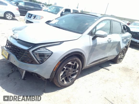 ✅ 2025 Kia Sportage SX-Prestige • VIN: 5XYK53DF0SG292417 • Lot: 42339047. Listed on IAAI with 2,514 mi. Free auction sales archive from the USA and detailed vehicle history report at DreamBid. Image 2.