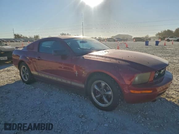 ✅ 2006 Ford Mustang Standard • VIN: 1ZVHT80N565136007 • Lot: 96771335. Listed on Copart with 231,892 mi. Free auction sales archive from the USA and detailed vehicle history report at DreamBid. Image 4.