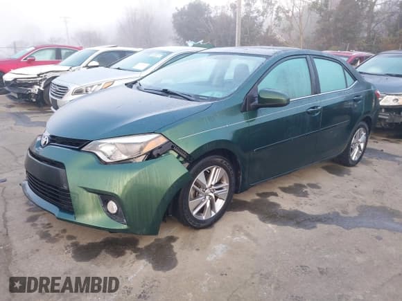 ✅ 2014 Toyota Corolla LE Eco • VIN: 5YFBPRHEXEP024795 • Лот: 41208116. Опубликован ранее на IAAI с пробегом 80 534 миль. Бесплатный доступ к архиву аукционных продаж из США и подробный отчёт об истории автомобиля на DreamBid. Изображение 2.