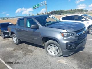 ✅ 2021 Chevrolet Colorado 2WD Work Truck • VIN: 1GCGSBEA5M1130412 • Lot: 41935021. Wystawiony na IAAI z przebiegiem 56 475 mil. Bezpłatny archiwum sprzedaży aukcyjnych z USA i szczegółowy raport historii pojazdu na DreamBid. Zdjęcie 1.