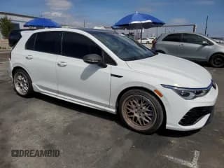 ✅ 2024 Volkswagen Golf R • VIN: WVWEB7CD8RW225302 • Lot: 50951895. Listed on Copart with 2,768 mi. Free auction sales archive from the USA and detailed vehicle history report at DreamBid. Image 4.