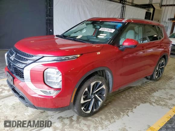 2023 Mitsubishi Outlander SEL с VIN JA4J3VA82PZ043185, выставлен на аукционе Copart как лот 60531525 с пробегом 22 039 миль миль и Списание • Salvage title. История ставок и продаж доступна на DreamBid. Изображение 1.