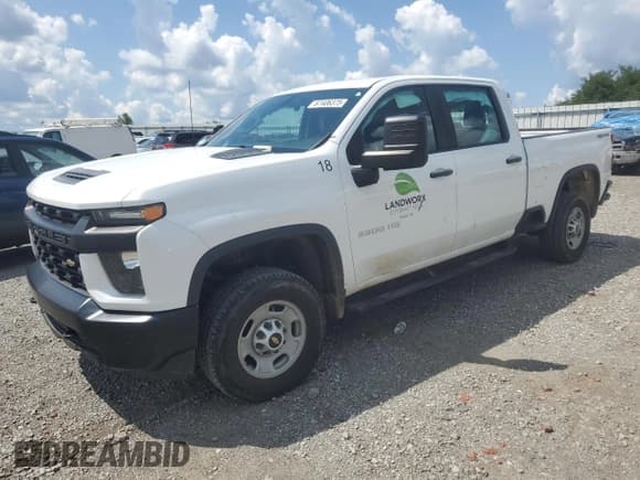 ✅ 2020 Chevrolet Silverado 2500HD Work Truck • VIN: 1GC4YLE74LF152656 • Lot: 67406375. Wystawiony na Copart z przebiegiem 59 285 mil. Bezpłatny archiwum sprzedaży aukcyjnych z USA i szczegółowy raport historii pojazdu na DreamBid. Zdjęcie 1.