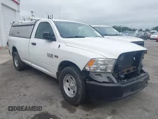 ✅ 2014 Ram 1500 Tradesman • VIN: 3C6JR7DT9EG280888 • Lot: 42398739. Listed on IAAI with 127,656 mi. Free auction sales archive from the USA and detailed vehicle history report at DreamBid. Image 1.