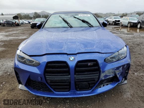 ✅ 2022 BMW M4 Competition xDrive • VIN: WBS33BA04NCJ86672 • Lot: 37588104. Listed on Copart with Not provided. Free auction sales archive from the USA and detailed vehicle history report at DreamBid. Image 5.