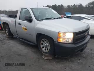 ✅ 2010 Chevrolet Silverado 1500 Work Truck • VIN: 1GCPKPEX4AZ290893 • Lot: 41281709. Listed on IAAI with 151,058 mi. Free auction sales archive from the USA and detailed vehicle history report at DreamBid. Image 1.