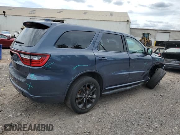✅ 2021 Dodge Durango GT • VIN: 1C4RDJDG5MC641500 • Lot: 65342675. Wystawiony na Copart z przebiegiem 41 282 mil. Bezpłatny archiwum sprzedaży aukcyjnych z USA i szczegółowy raport historii pojazdu na DreamBid. Zdjęcie 3.