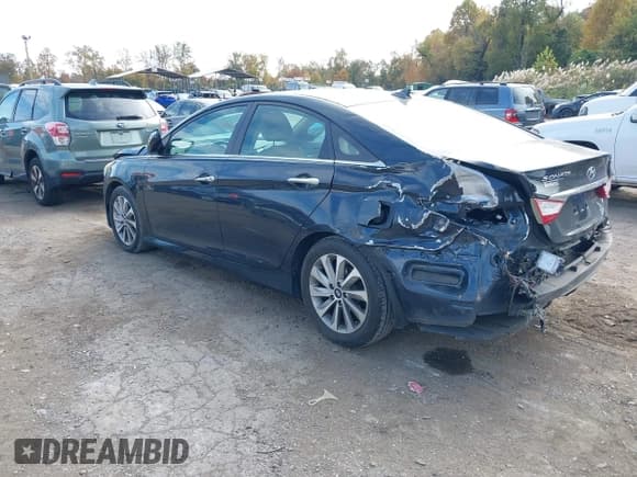 ✅ 2014 Hyundai Sonata SE • VIN: 5NPEC4AC4EH886685 • Lot: 43556748. Wystawiony na IAAI z przebiegiem 41 448 mil. Bezpłatny archiwum sprzedaży aukcyjnych z USA i szczegółowy raport historii pojazdu na DreamBid. Zdjęcie 3.