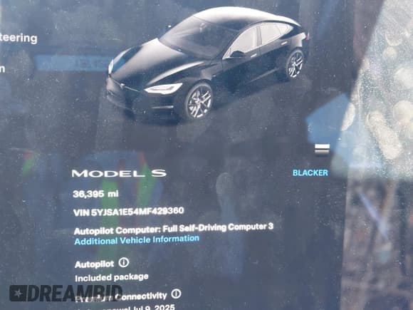 ✅ 2021 Tesla Model S Long Range • VIN: 5YJSA1E54MF429360 • Лот: 42662440. Опубликован ранее на IAAI с пробегом 36 395 миль. Бесплатный доступ к архиву аукционных продаж из США и подробный отчёт об истории автомобиля на DreamBid. Изображение 7.