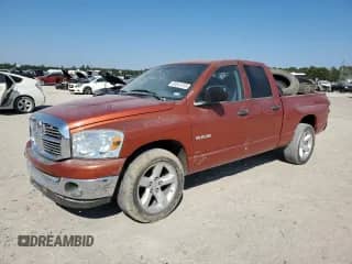 2008 Dodge 1500 SLT with VIN 1D7HA18N58S598453, listed as a Copart auction lot 81547315 with 166,403 mi miles and Salvage title. Bid and sale history available at DreamBid. Image 1.