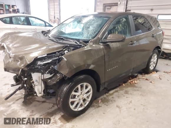 ✅ 2023 Chevrolet Equinox LT • VIN: 3GNAXTEG3PL261540 • Лот: 43716430. Опубликован ранее на IAAI с пробегом Не указан. Бесплатный доступ к архиву аукционных продаж из США и подробный отчёт об истории автомобиля на DreamBid. Изображение 2.