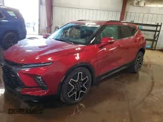2023 Chevrolet Blazer RS with VIN 3GNKBKRS4PS202580, listed as a Copart auction lot 80888045 with 11,975 mi miles and Non repairable. Bid and sale history available at DreamBid. Image 1.