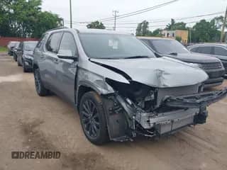 2023 Chevrolet Traverse RS with VIN 1GNEVJKWXPJ206775, listed as a IAAI auction lot 42754694 with 31,268 mi miles and . Bid and sale history available at DreamBid. Image 1.