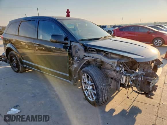2015 Dodge Journey R/T with VIN 3C4PDCEG7FT711958, listed as a Copart auction lot 80395515 with 81,861 mi miles and Salvage title. Bid and sale history available at DreamBid. Image 4.