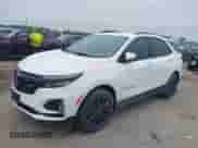 2024 Chevrolet Equinox RS with VIN 3GNAXMEG5RS112223, listed as a IAAI auction lot 43103626 with 26,235 mi miles and . Bid and sale history available at DreamBid. Image 17.