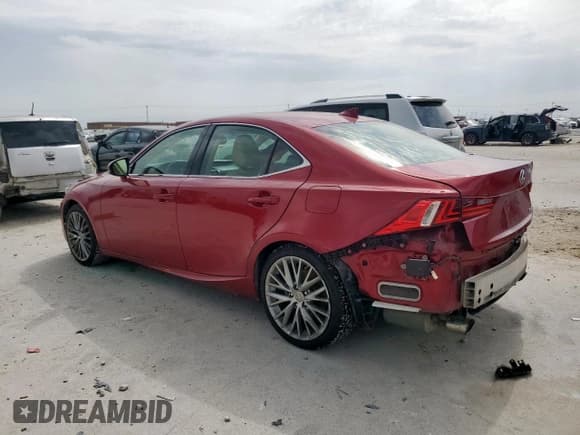 ✅ 2015 Lexus IS 250 • VIN: JTHBF1D27F5057430 • Lot: 56571095. Listed on Copart with 91,448 mi. Free auction sales archive from the USA and detailed vehicle history report at DreamBid. Image 2.