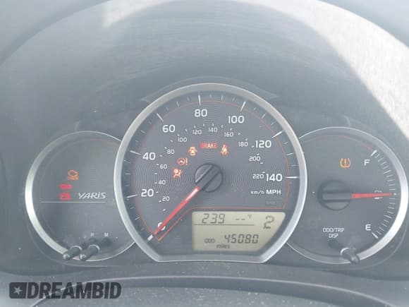 ✅ 2012 Toyota Yaris L • VIN: JTDKTUD39CD512705 • Лот: 42904227. Опубликован ранее на IAAI с пробегом 45 080 миль. Бесплатный доступ к архиву аукционных продаж из США и подробный отчёт об истории автомобиля на DreamBid. Изображение 7.