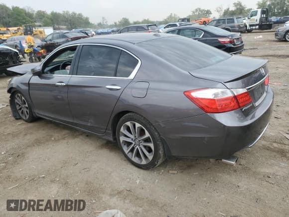 ✅ 2014 Honda Accord EX-L • VIN: 1HGCR3F89EA034264 • Lot: 81747085. Listed on Copart with 191,505 mi. Free auction sales archive from the USA and detailed vehicle history report at DreamBid. Image 2.