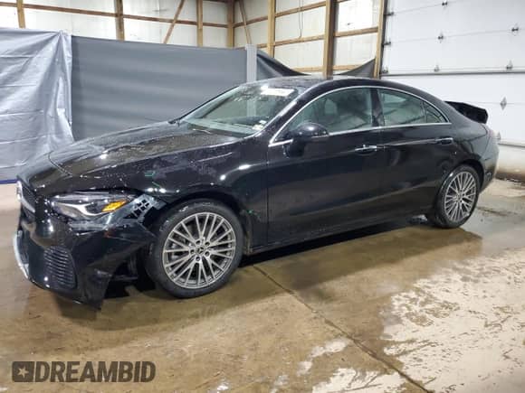 2025 Mercedes-Benz CLA 250 с VIN W1K5J4GB6SN528199, выставлен на аукционе Copart как лот 69466325 с пробегом 21 424 миль миль и Чистый • Clean title. История ставок и продаж доступна на DreamBid. Изображение 1.