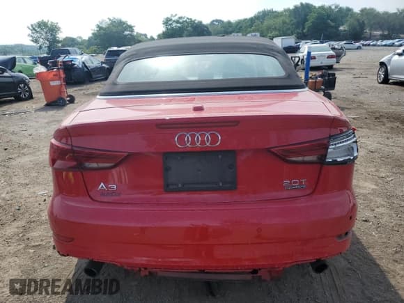 ✅ 2018 Audi A3 Cabriolet Premium Plus • VIN: WAUY8LFF2J1080256 • Lot: 62131625. Wystawiony na Copart z przebiegiem 47 739 mil. Bezpłatny archiwum sprzedaży aukcyjnych z USA i szczegółowy raport historii pojazdu na DreamBid. Zdjęcie 6.