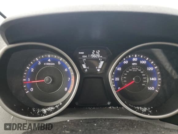 ✅ 2013 Hyundai Elantra GS • VIN: KMHDH6AE3DU003377 • Lot: 50327625. Listed on Copart with 119,828 mi. Free auction sales archive from the USA and detailed vehicle history report at DreamBid. Image 9.