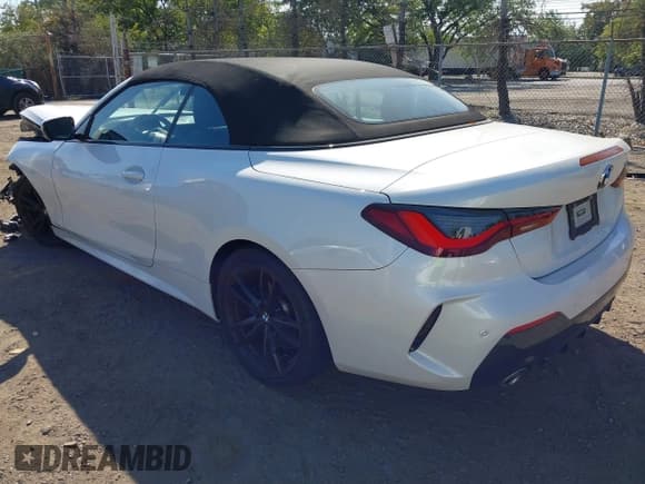 ✅ 2022 BMW 4 Series 430i • VIN: WBA23AT09NCJ00084 • Лот: 43363404. Опубликован ранее на IAAI с пробегом 27 061 миль. Бесплатный доступ к архиву аукционных продаж из США и подробный отчёт об истории автомобиля на DreamBid. Изображение 3.