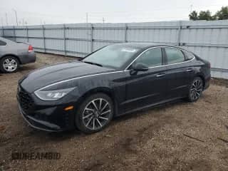 2020 Hyundai Sonata SEL Plus с VIN 5NPEJ4J26LH037930, выставлен на аукционе Copart как лот 81085955 с пробегом 45 254 миль миль и Списание • Salvage title. История ставок и продаж доступна на DreamBid. Изображение 1.