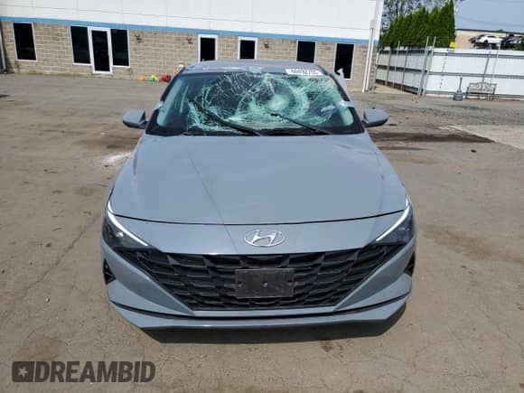 2022 Hyundai Elantra SE with VIN KMHLL4AG1NU303727, listed as a Copart auction lot 60492755 with 29,956 mi miles and Salvage title. Bid and sale history available at DreamBid. Image 5.
