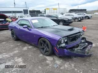 2018 Dodge Challenger SRT Hellcat z VIN 2C3CDZC9XJH309718, wystawiony jako IAAI lot #43517523 z przebiegiem 24 671 mil mil oraz . Historia ofert i sprzedaży dostępna na DreamBid. Obrazek 1.
