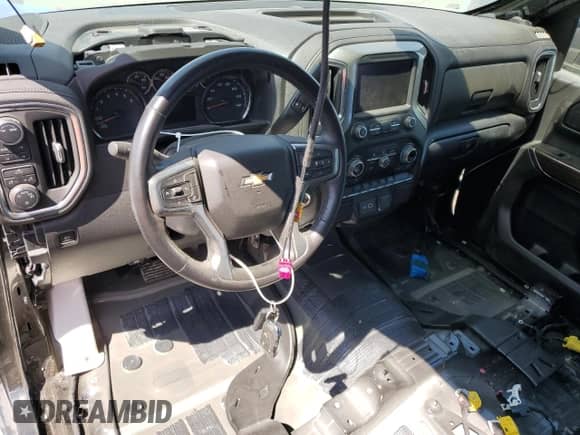 2021 Chevrolet Silverado 1500 LT with VIN 3GCUYDED8MG314994, listed as a Copart auction lot 61410315 with Not provided miles and Salvage title. Bid and sale history available at DreamBid. Image 8.