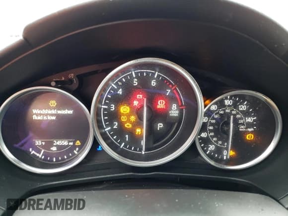 ✅ 2017 Mazda MX-5 Miata Grand Touring • VIN: JM1NDAM71H0105195 • Лот: 71198462. Опубликован ранее на Copart с пробегом 24 556 миль. Бесплатный доступ к архиву аукционных продаж из США и подробный отчёт об истории автомобиля на DreamBid. Изображение 9.