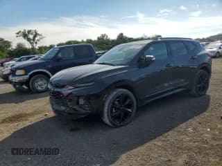 ✅ 2022 Chevrolet Blazer RS • VIN: 3GNKBKRS1NS129942 • Lot: 69573315. Wystawiony na Copart z przebiegiem 59 707 mil. Bezpłatny archiwum sprzedaży aukcyjnych z USA i szczegółowy raport historii pojazdu na DreamBid. Zdjęcie 1.