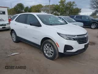 2024 Chevrolet Equinox LS z VIN 3GNAXSEG6RL189553, wystawiony jako IAAI lot #43467405 z przebiegiem 83 613 mil mil oraz . Historia ofert i sprzedaży dostępna na DreamBid. Obrazek 1.