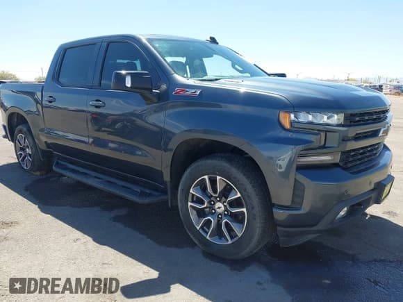 ✅ 2020 Chevrolet Silverado 1500 RST • VIN: 3GCUYEET3LG214622 • Lot: 42061461. Listed on IAAI with Not provided. Free auction sales archive from the USA and detailed vehicle history report at DreamBid. Image 1.