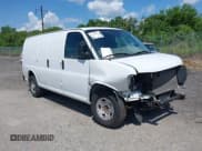 ✅ 2022 Chevrolet Express Cargo • VIN: 1GCWGAFP3N1199384 • Lot: 42524382. Listed on IAAI with 28,525 mi. Free auction sales archive from the USA and detailed vehicle history report at DreamBid. Image 1.