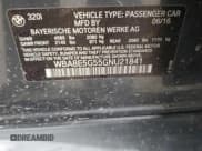 ✅ 2016 BMW 3 Series 320i xDrive • VIN: WBA8E5G55GNU21841 • Lot: 58312655. Listed on Copart with 120,955 mi. Free auction sales archive from the USA and detailed vehicle history report at DreamBid. Image 13.