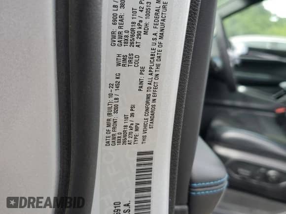 2022 Jeep Grand Cherokee Trailhawk z VIN 1C4RJYC62N8715910, wystawiony jako Copart lot #58785405 z przebiegiem 21 976 mil mil oraz Szkoda całkowita • Salvage title. Historia ofert i sprzedaży dostępna na DreamBid. Obrazek 13.