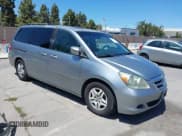 ✅ 2006 Honda Odyssey EX-L • VIN: 5FNRL38716B051664 • Lot: 42520320. Listed on IAAI with 304,835 mi. Free auction sales archive from the USA and detailed vehicle history report at DreamBid. Image 1.