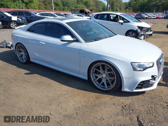 ✅ 2015 Audi RS 5 • VIN: WUAC6AFR2FA900380 • Lot: 43213179. Listed on IAAI with 73,772 mi. Free auction sales archive from the USA and detailed vehicle history report at DreamBid. Image 1.