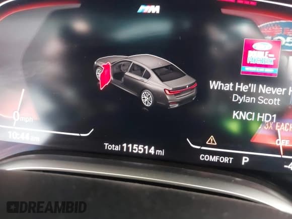 ✅ 2020 BMW 7 Series 740i • VIN: WBA7T2C00LGF96641 • Lot: 43747060. Wystawiony na IAAI z przebiegiem 115 514 mil. Bezpłatny archiwum sprzedaży aukcyjnych z USA i szczegółowy raport historii pojazdu na DreamBid. Zdjęcie 16.