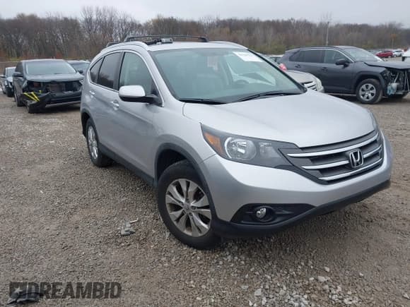 ✅ 2012 Honda CR-V EX-L • VIN: 5J6RM4H77CL031540 • Lot: 43769709. Listed on IAAI with 188,030 mi. Free auction sales archive from the USA and detailed vehicle history report at DreamBid. Image 1.