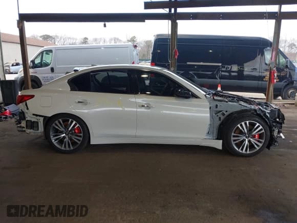✅ 2020 Infiniti Q50 Luxe • VIN: JN1EV7AR9LM254187 • Lot: 41892758. Listed on IAAI with 56,142 mi. Free auction sales archive from the USA and detailed vehicle history report at DreamBid. Image 14.