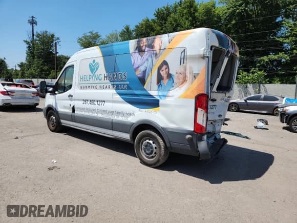 ✅ 2015 Ford Transit XL • VIN: 1FBZX2CM7FKB15385 • Lot: 68310155. Listed on Copart with 144,850 mi. Free auction sales archive from the USA and detailed vehicle history report at DreamBid. Image 2.