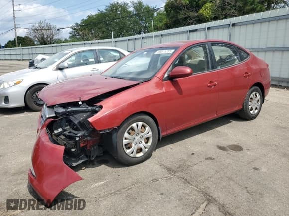 ✅ 2009 Hyundai Elantra GLS • VIN: KMHDU46D49U711113 • Lot: 69515205. Listed on Copart with 116,757 mi. Free auction sales archive from the USA and detailed vehicle history report at DreamBid. Image 1.