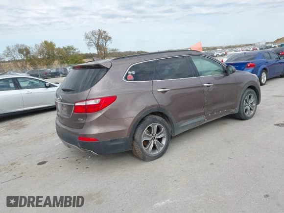 ✅ 2015 Hyundai Santa Fe GLS • VIN: KM8SMDHF4FU103061 • Лот: 43544205. Опубликован ранее на IAAI с пробегом 106 991 миль. Бесплатный доступ к архиву аукционных продаж из США и подробный отчёт об истории автомобиля на DreamBid. Изображение 4.