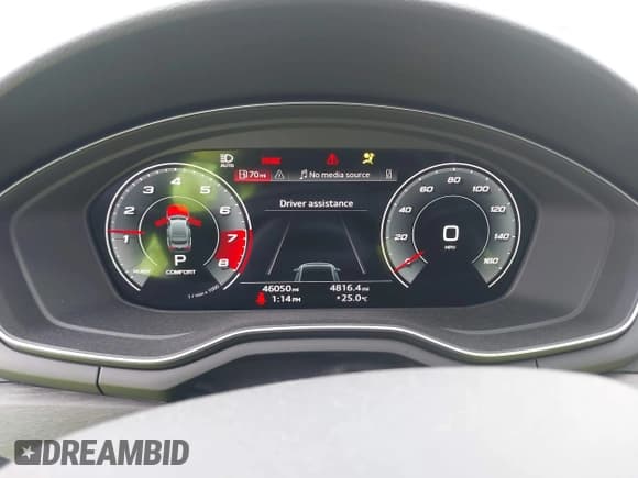 ✅ 2021 Audi A5 Sportback S line Premium Plus • VIN: WAUFACF5XMA023701 • Lot: 43000708. Listed on IAAI with 46,050 mi. Free auction sales archive from the USA and detailed vehicle history report at DreamBid. Image 7.