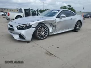 ✅ 2019 Mercedes-Benz SL 450 • VIN: WDDJK6GA1KF055546 • Лот: 54183035. Опубликован ранее на Copart с пробегом 23 765 миль. Бесплатный доступ к архиву аукционных продаж из США и подробный отчёт об истории автомобиля на DreamBid. Изображение 1.